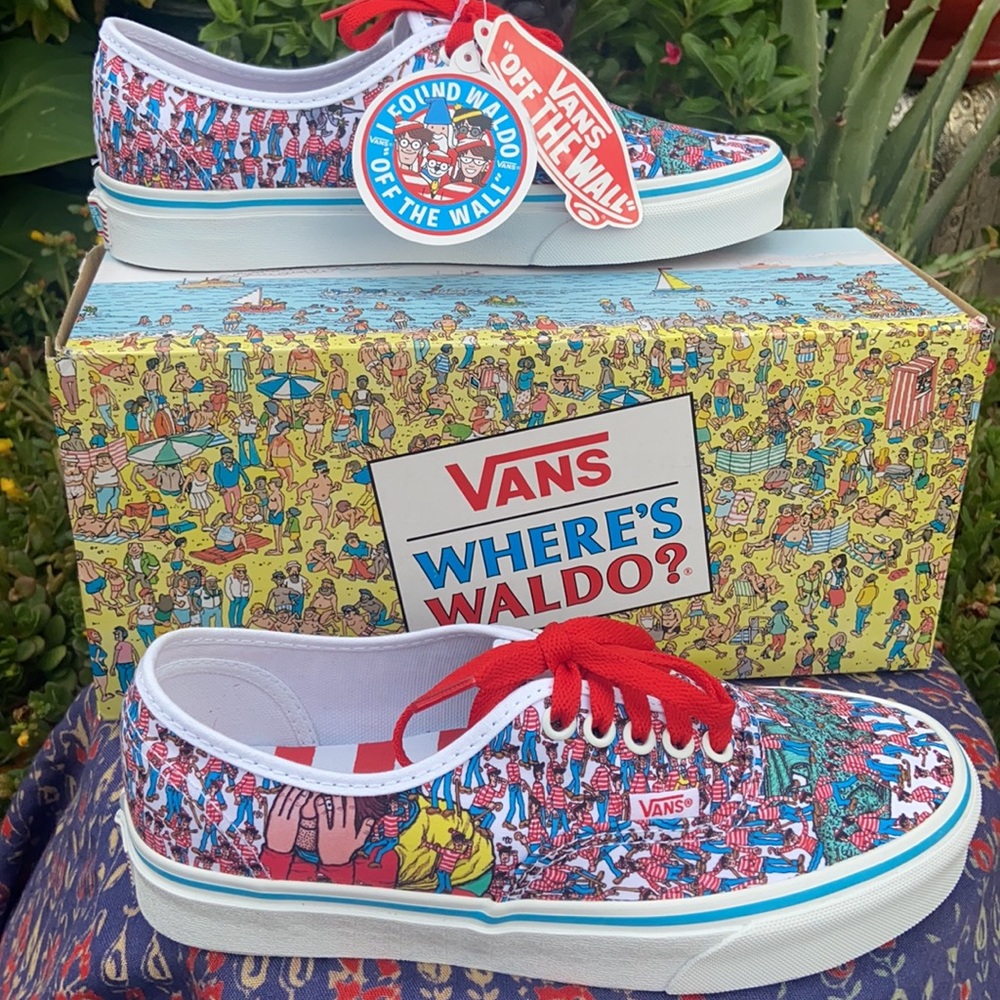 New “WHERE’S WALDO” Vans Authentic - Picture 11 of 16